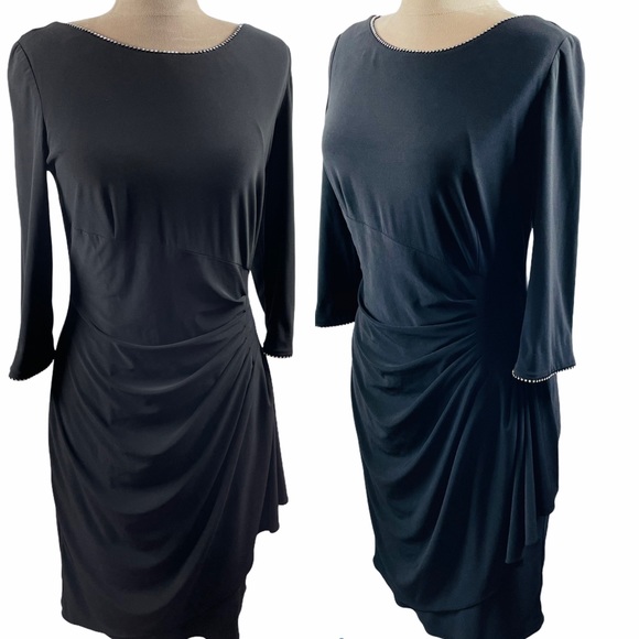 Alex Evenings Jeweled Fitted Dress - Picture 3 of 8